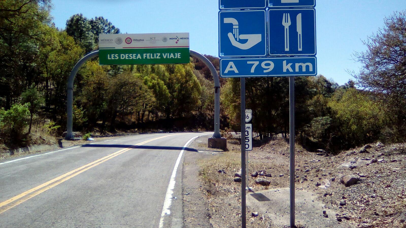 Los cuerpos fueron hallados en la Carretera Gran Visión a Hermosillo, a la altura del kilómetro 349. (Fiscalía de Chihuahua)