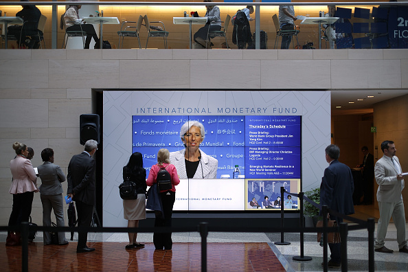 Christine Lagarde, directora gerente del FMI. (Getty Images)