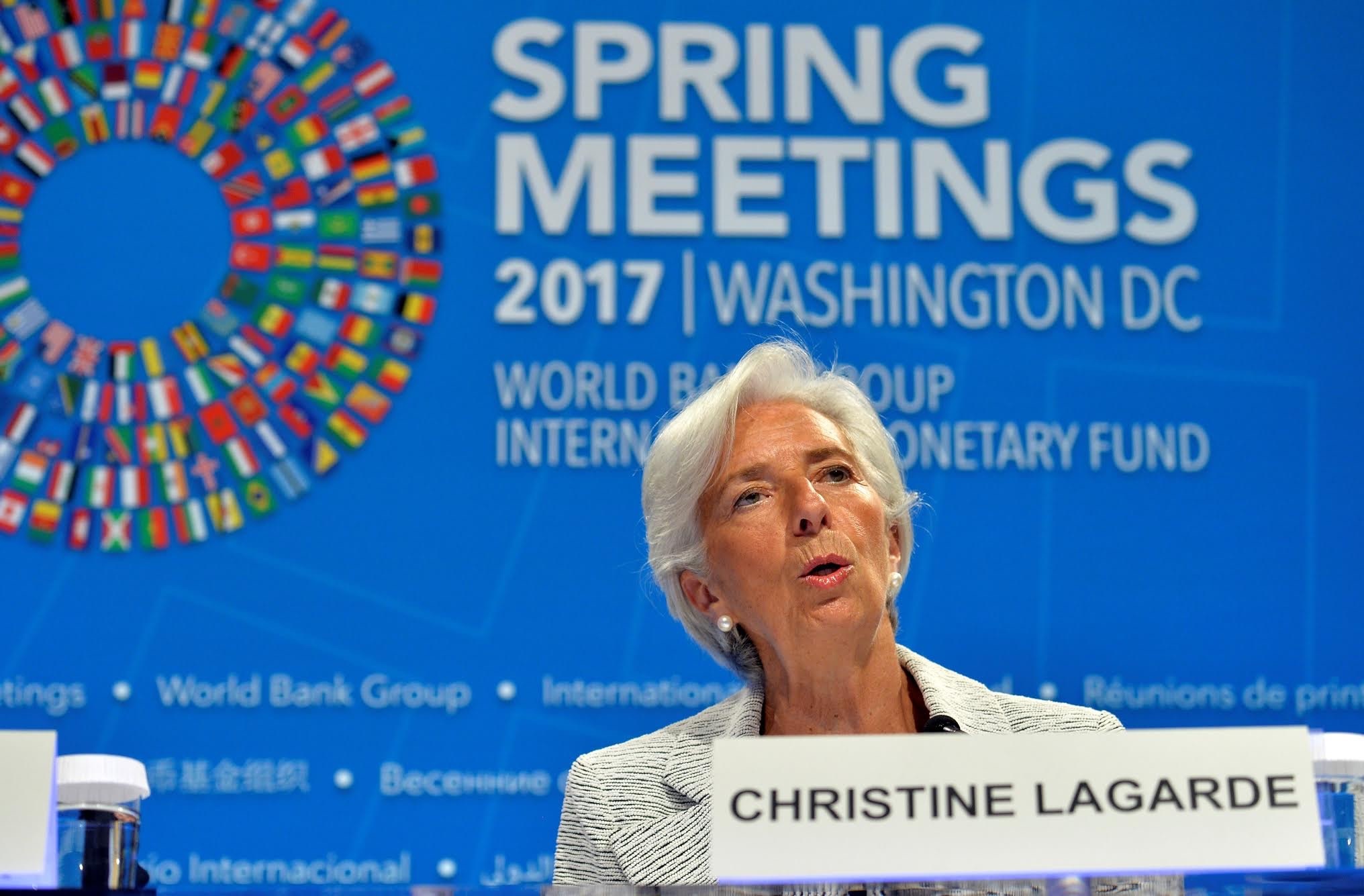 Christine Lagarde, directora gerente del FMI, habló sobre la economía de México. (Reuters)