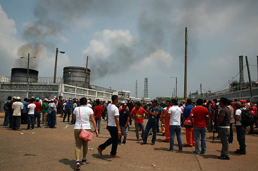 Se cumple un año de la explosión de la planta Clorados 3 del complejo Pajaritos en Coatzacoalcos, Veracruz. (Getty/Archivo)