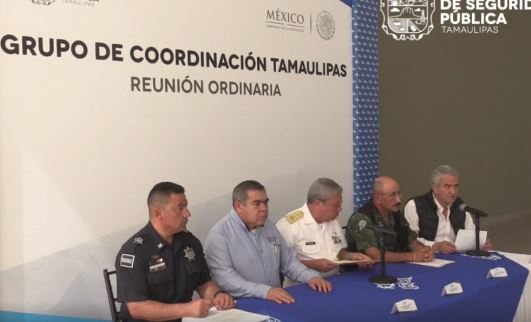 El Grupo de Coordinación Tamaulipas dio detalles sobre los hechos de violencia en la entidad (SSP Tamaulipas)