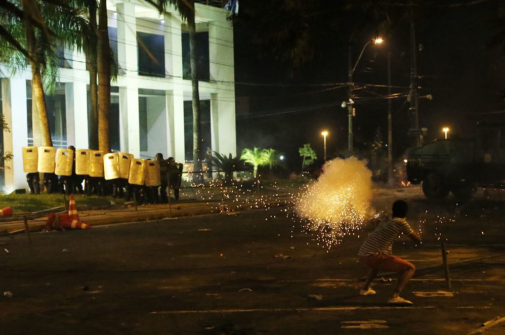 Disturbios en Paraguay contra reelección presidencial. (AP)