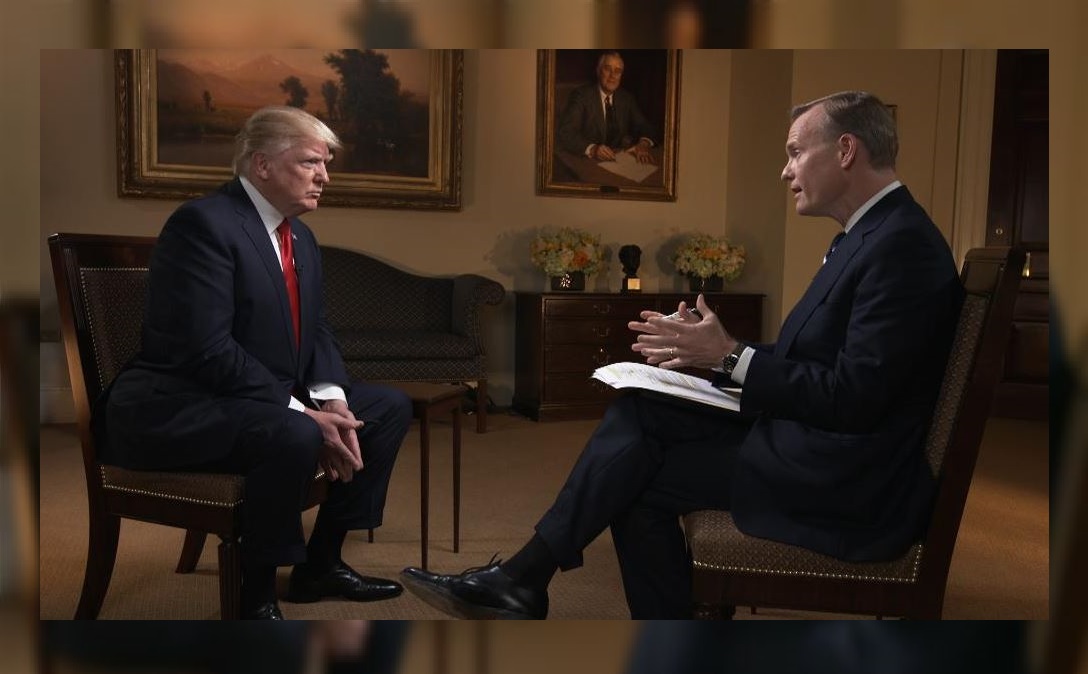 Donald Trump, fue entrevistado en el programa ‘Face the Nation’. (@FaceTheNation)