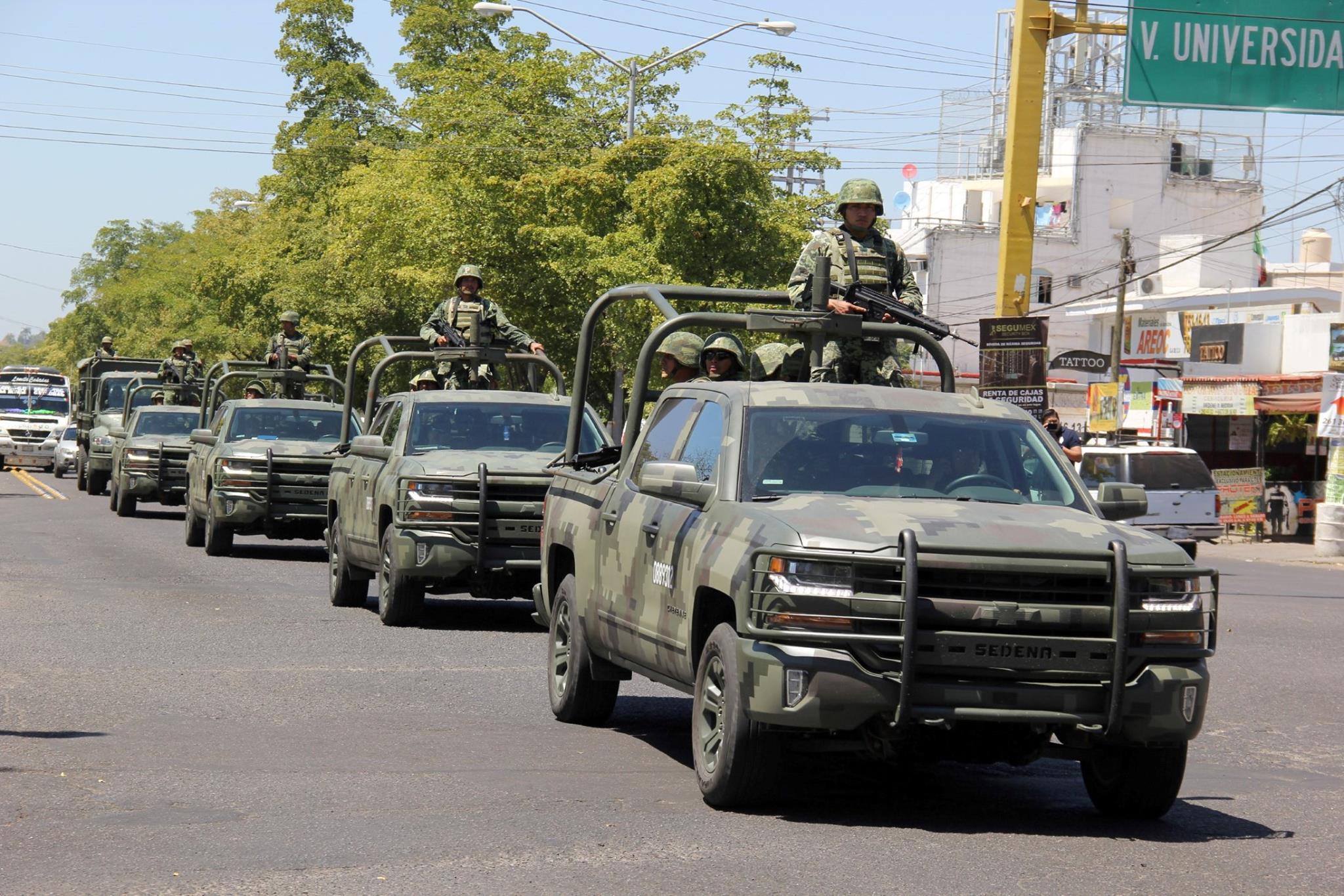 Operativos del Ejército en Sinaloa. (Facebook-SSP Sinaloa, archivo)