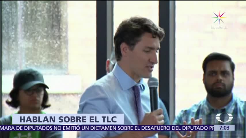 EPN dialoga con Trudeau sobre TLC