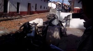 Explosión en municipio de Chiquilistlán, Jalisco. (Twitter @TelevisaGDL)