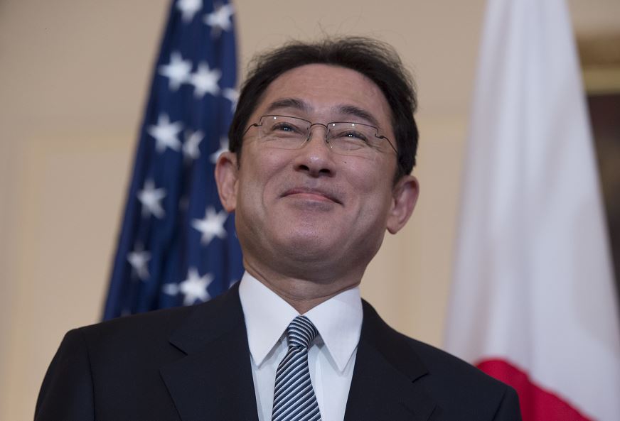 Fumio Kishida, ministro de Relaciones Exteriores de Japón. (AP, archivo)