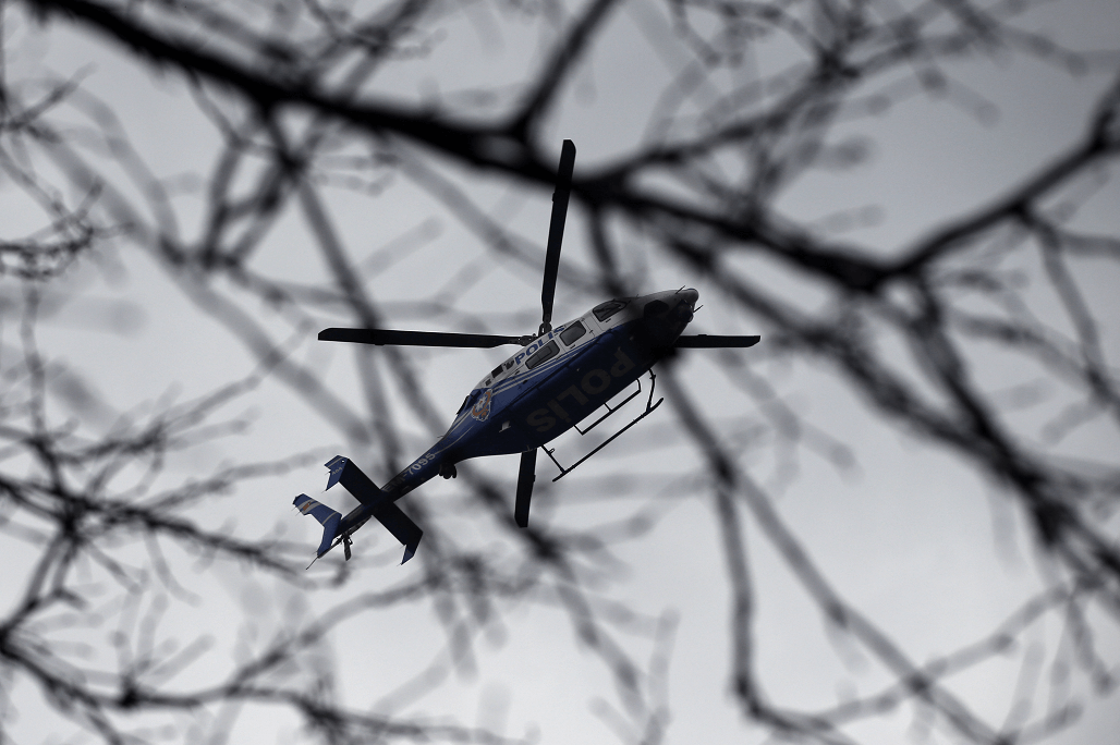 Helicóptero de la Policía en Turquía. (AP, archivo)