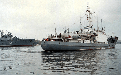 Imagen de archivo del buque ruso de inteligencia 'Liman'. (AP)