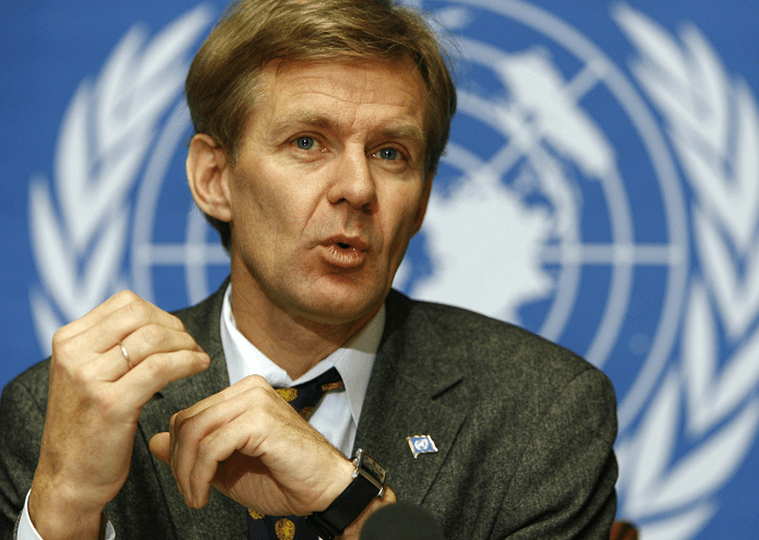 Jan Egeland, responsable de la asistencia humanitaria de la ONU en Siria. (AP, archivo)