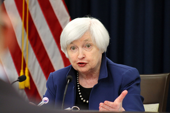 Janet Yellen, líder del banco central de Estados Unidos. (Getty Images)