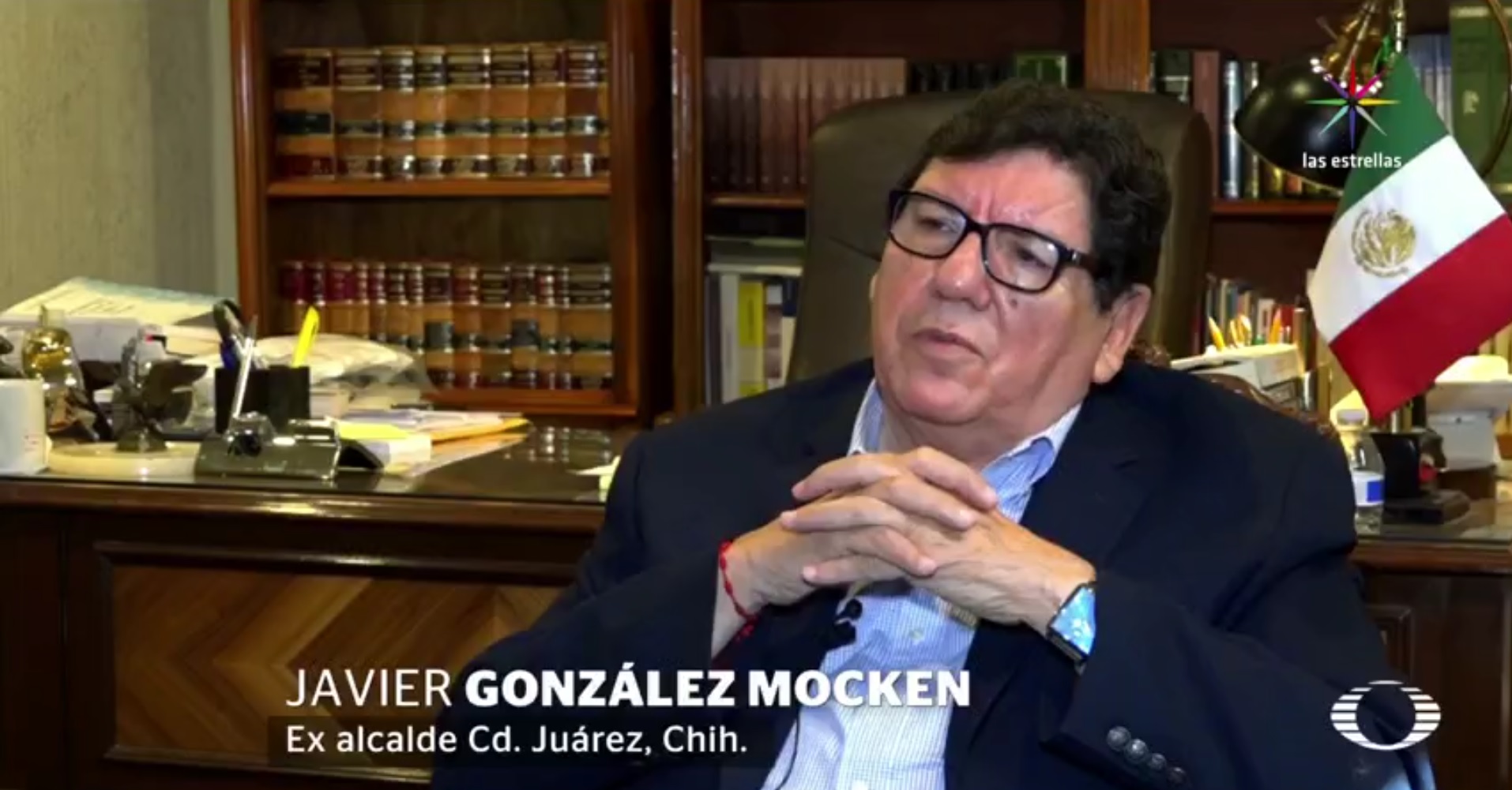 Javier González Mocken, exalcalde de Ciudad Juárez, Chihuahua. (Noticieros Televisa)