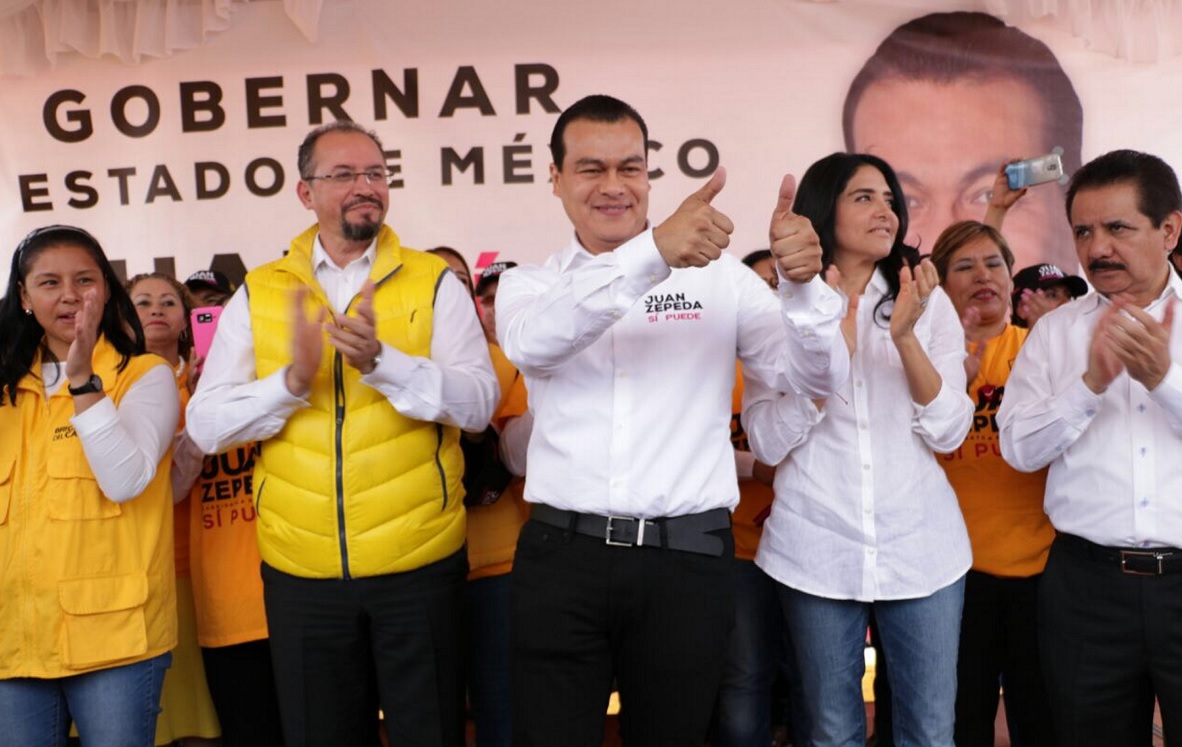 Juan Zepeda, candidato del PRD al gobierno del Estado de México. (Notimex)