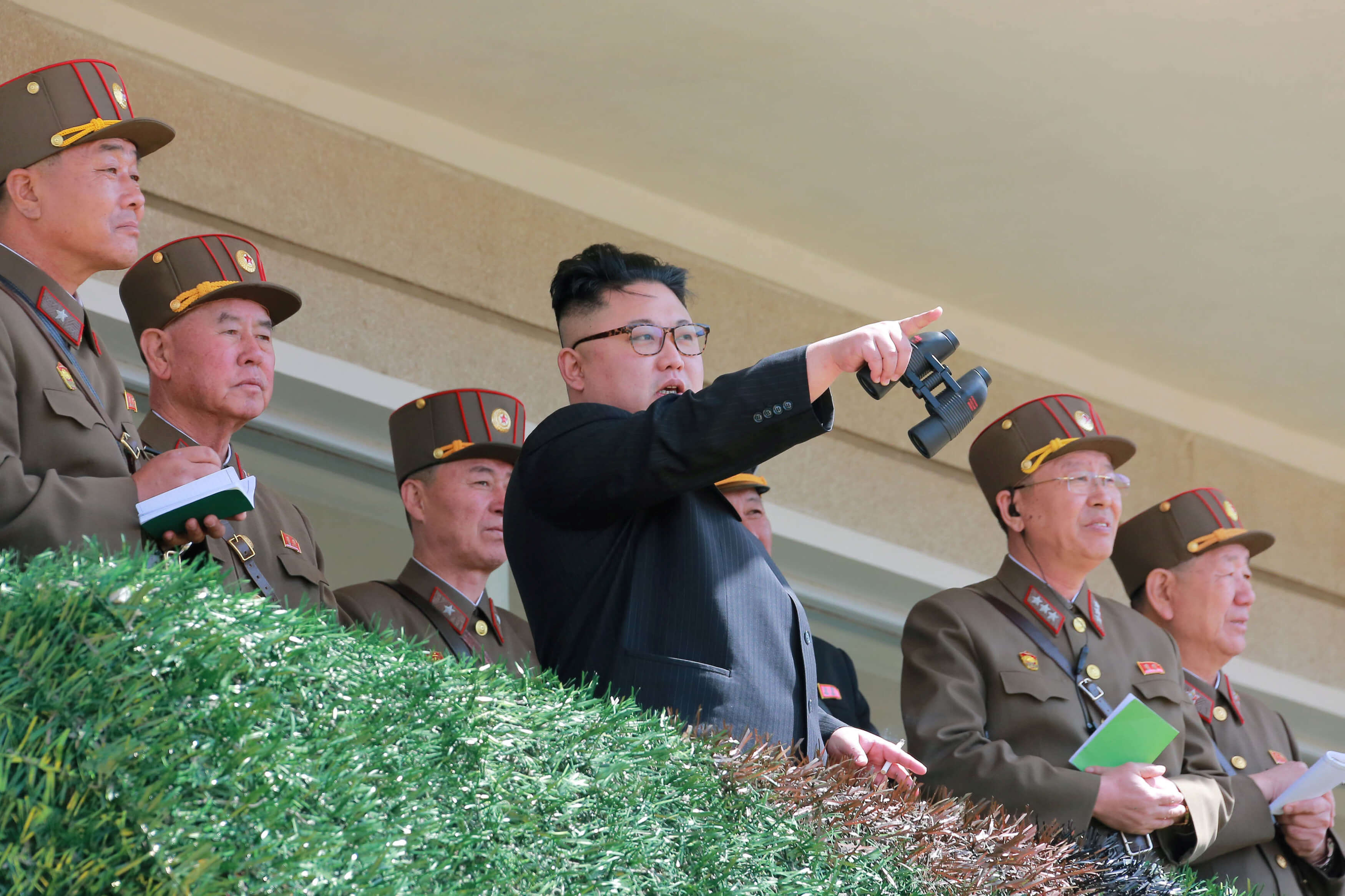 Kim Jong-un líder de Corea del Norte.