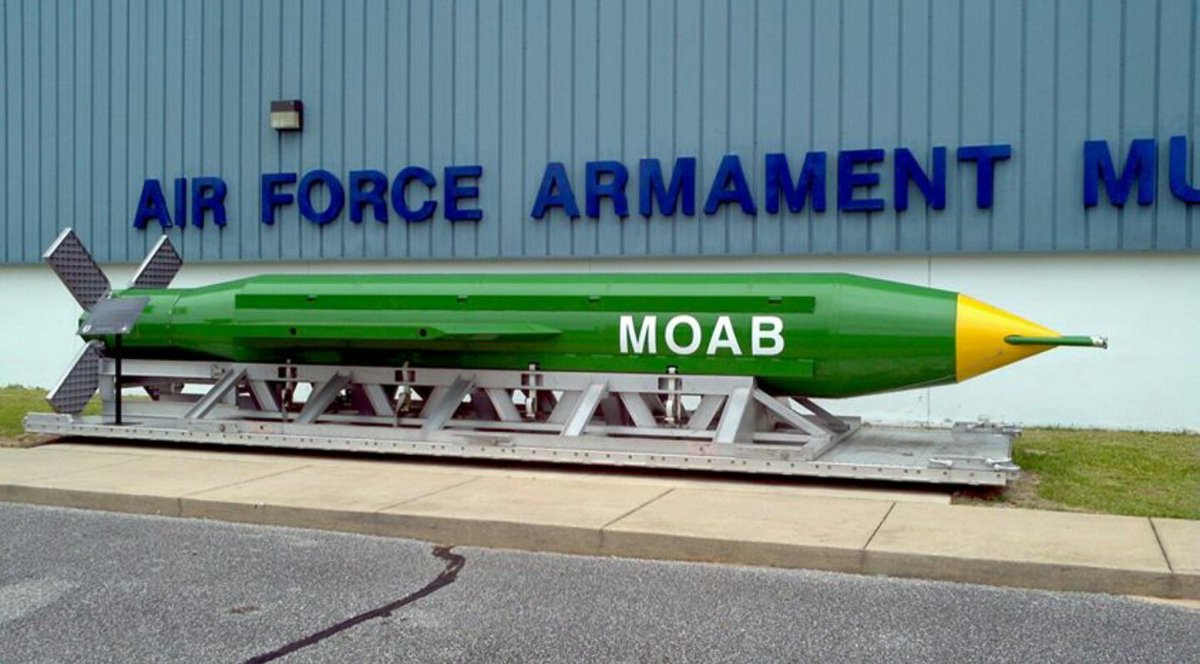 La Madre de todas las Bombas, 'Mother Of All Bombs', MOAB, (Archivo)