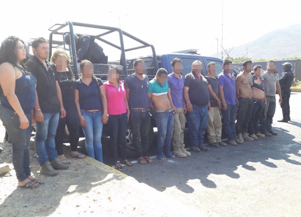 La detención ocurrió durante patrullajes de vigilancia tras el reporte de un presunto enfrentamiento en la comunidad de Las Caramicuas (Twitter/@SandraSorayaCas)