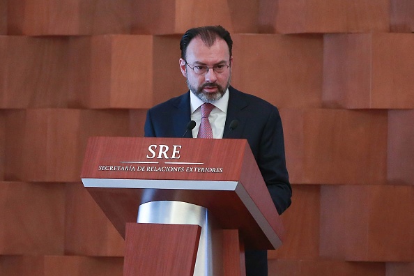 Luis Videgaray Caso, secretario de Relaciones Exteriores. (Gety Images)