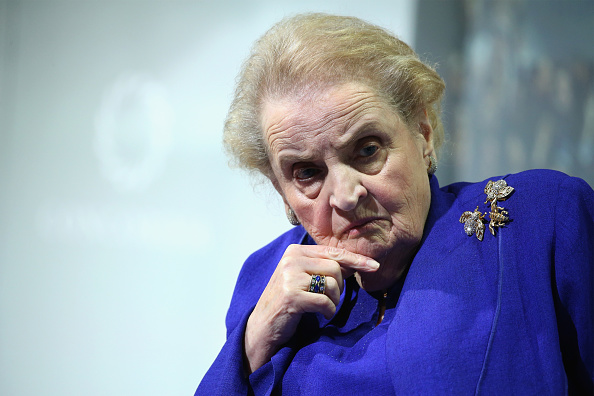 Madeleine Albright, ex secretaria de Estado de Estados Unidos. (Getty Images)