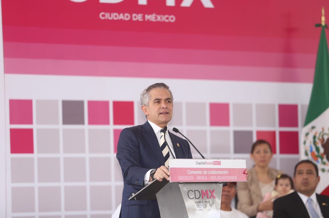 Miguel Ángel Mancera, jefe de gobierno de la Ciudad de México. (Twitter: @ManceraMiguelMX)