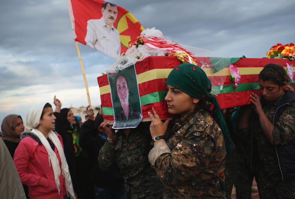 Mujeres kurdas ISIS