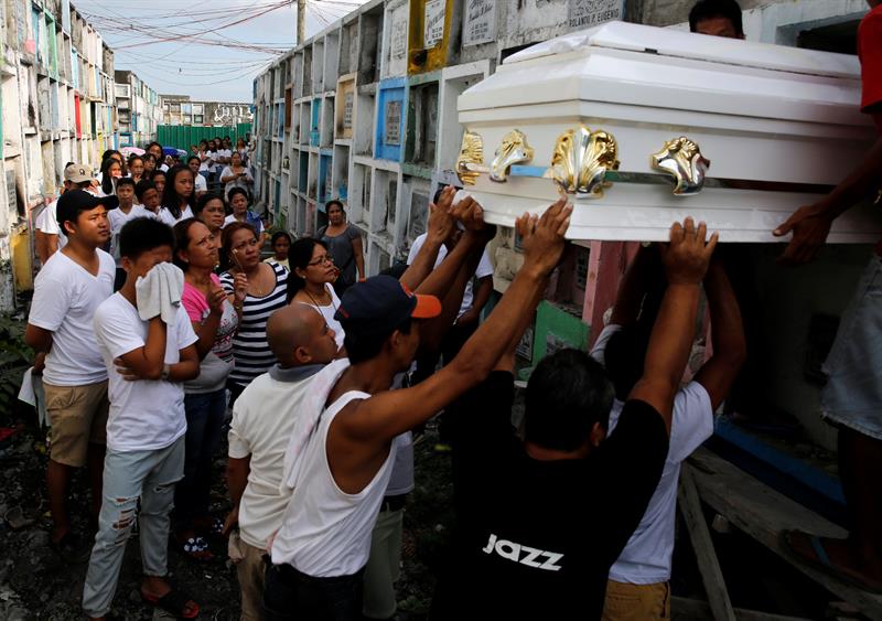 Nueva fase de la guerra antidroga en Filipinas supera los 100 muertos en un mes. (EFE)