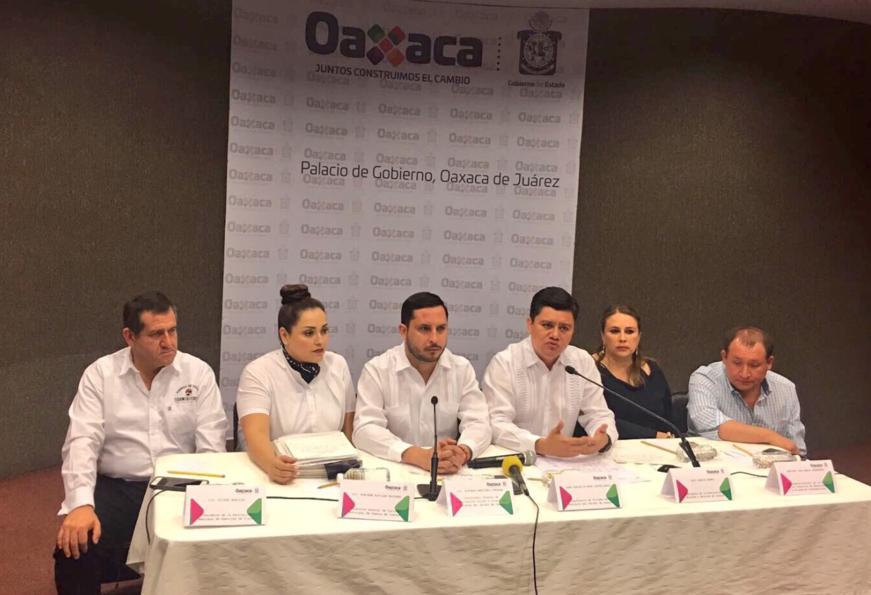 Juan Carlos Rivera Castellanos, secretario de Turismo de Oaxaca, confirmó que la temporada vacacional de Semana Santa fue exitosa. (Twitter: @JuanCRiveraC)