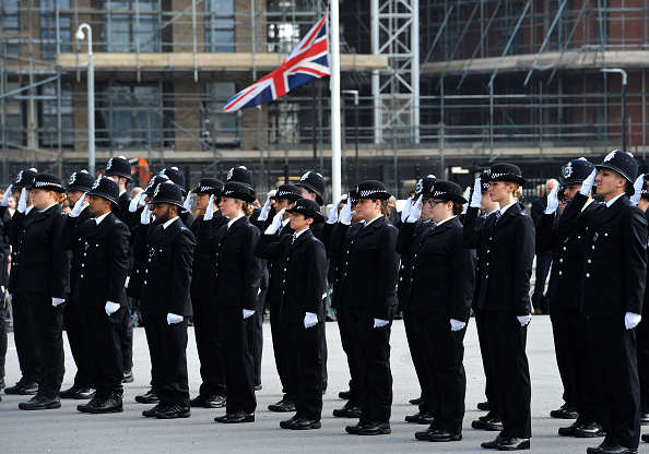 Policías se reúnen en Londres para honrar a Keith Palmer (Getty Images)