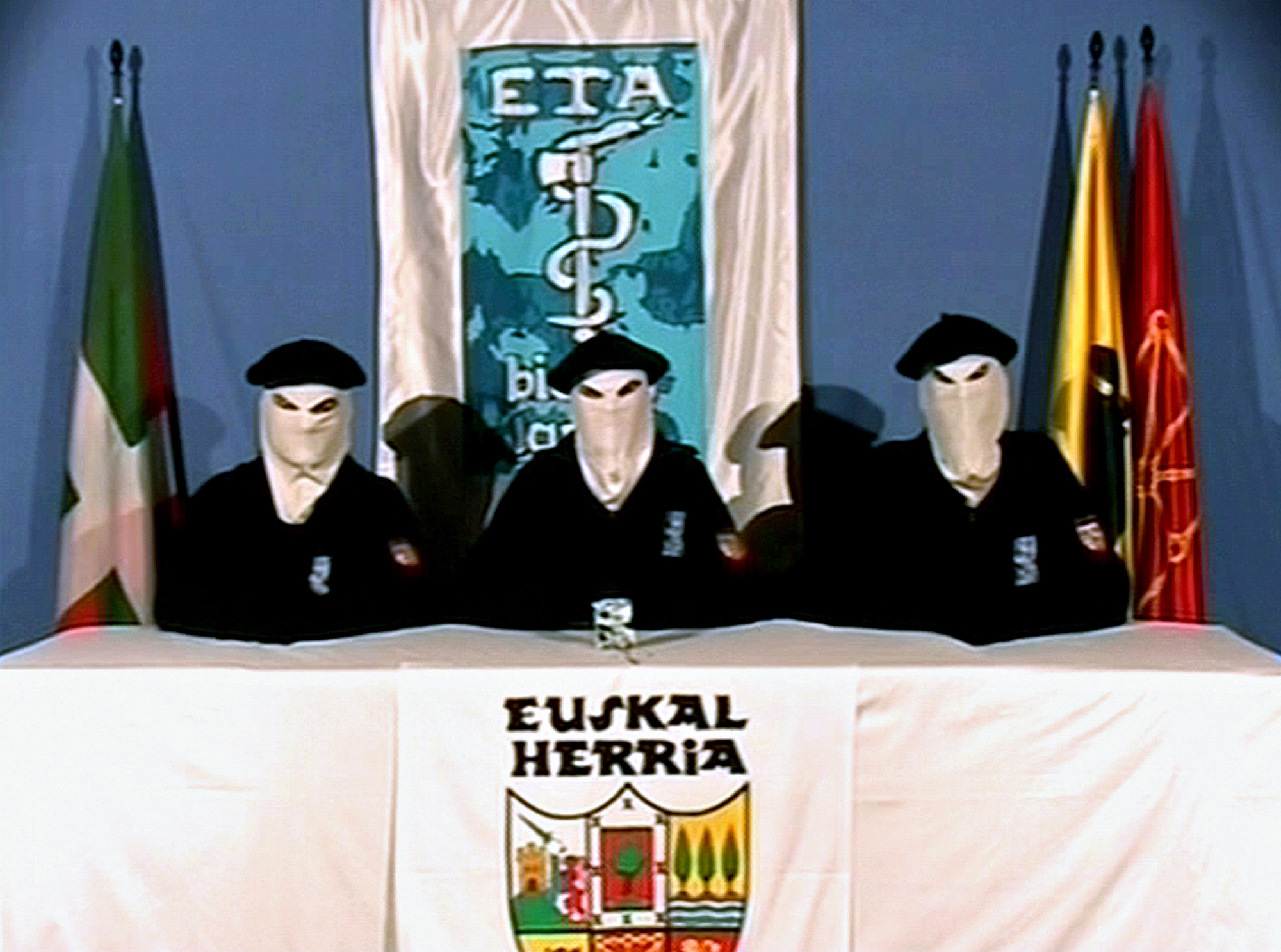 Organización terrorista ETA. (AP, archivo)