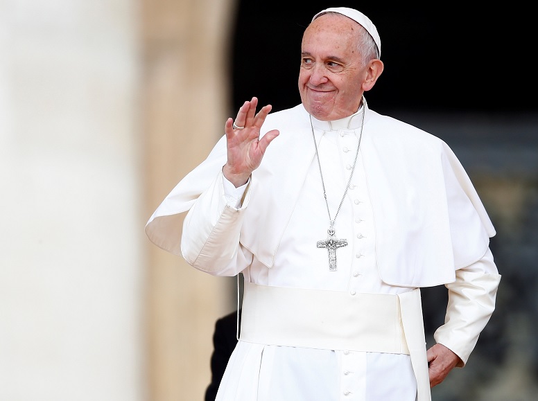 El papa Francisco durante una audiencia en el Vaticano (Reuters)