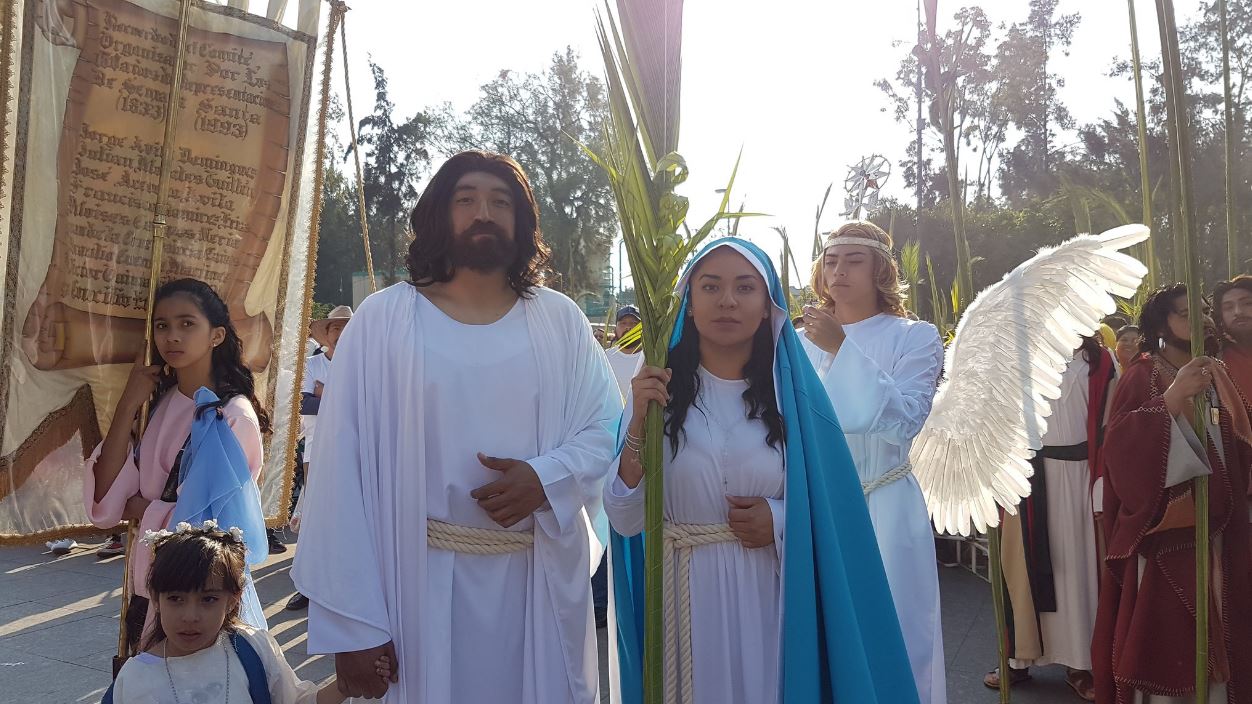 Inicia representación de la Pasión de Cristo en Iztapalapa