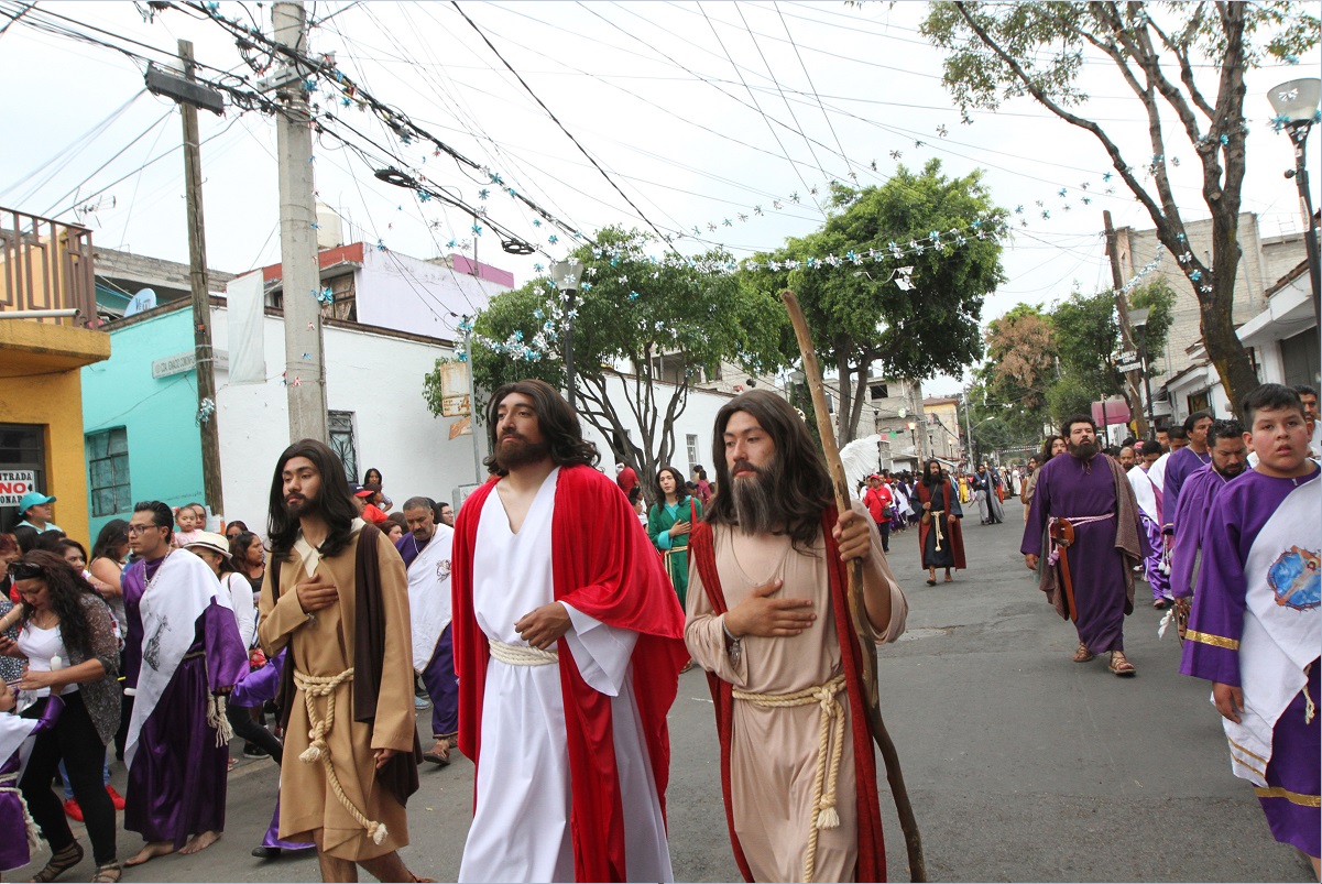 174 representación de la Pasión de Cristo en Iztapalapa; el Jueves Santo concluye sin incidentes (NTX)