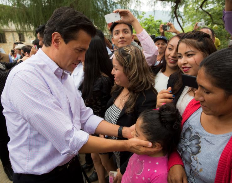 Peña Nieto dijo que los niños son el presente y futuro de México (Presidencia de la República)