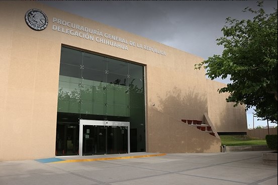Edificio de la PGR delegación Chihuahua. (Twitter @PGR_Chih, archivo)