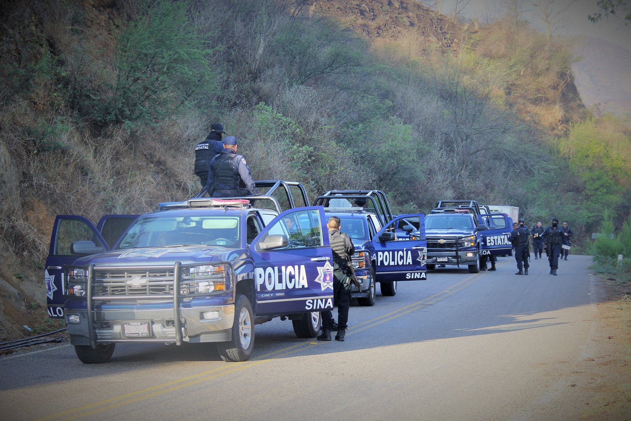 Operativo de la SSP de Sinaloa. (Facebook-SSP Sinaloa, archivo)