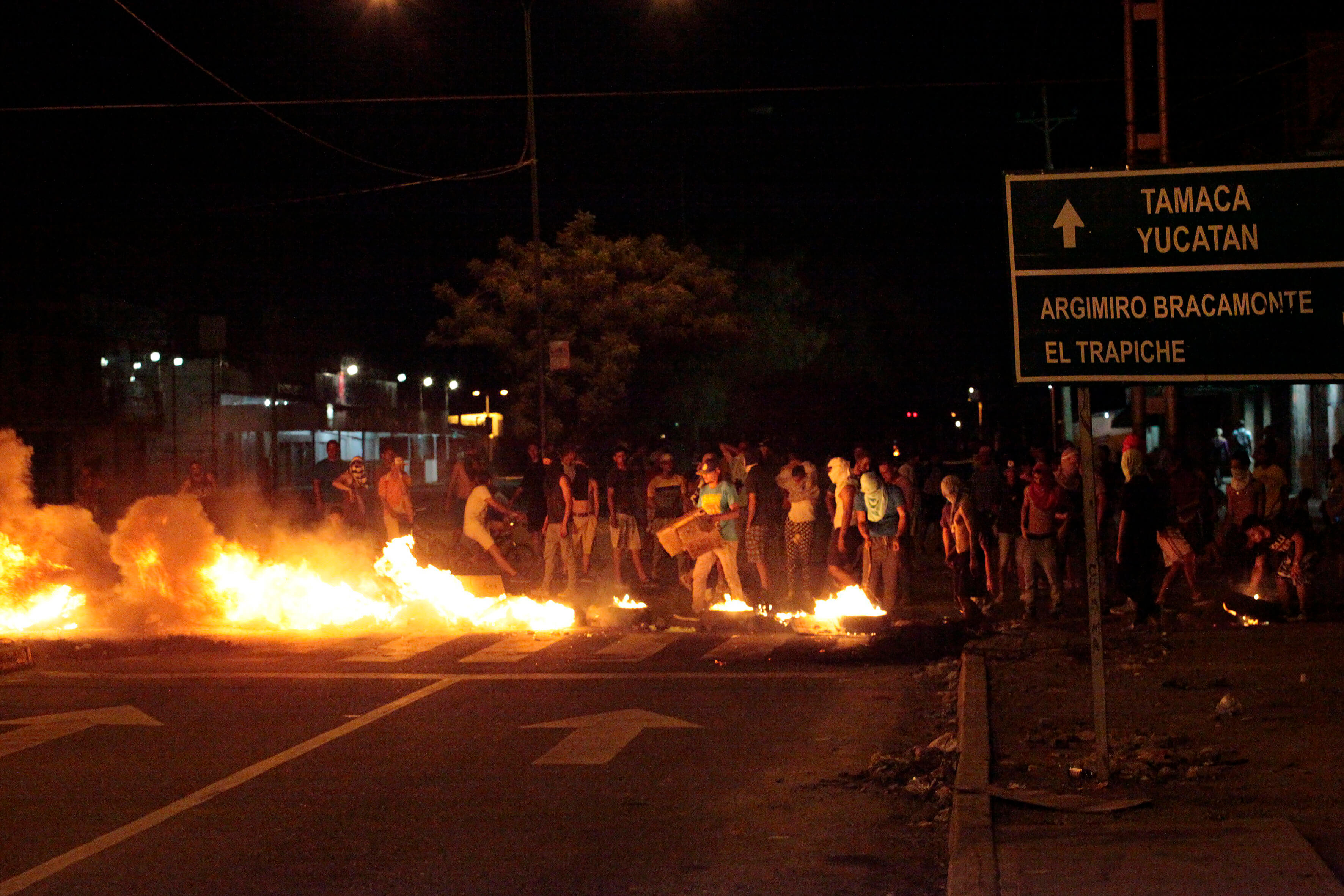 Protestas contra el gobierno de Nicolás Maduro en Venezuela (EFE)