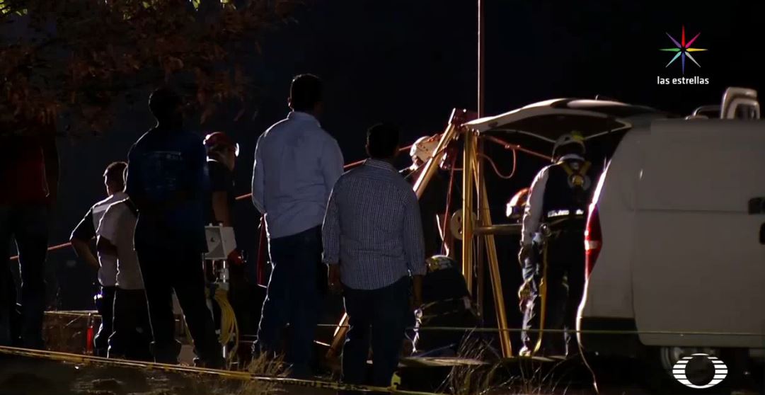 Rescatan el cuerpo del menor que cayó a un pozo en Guanajuato. (Noticieros Televisa)