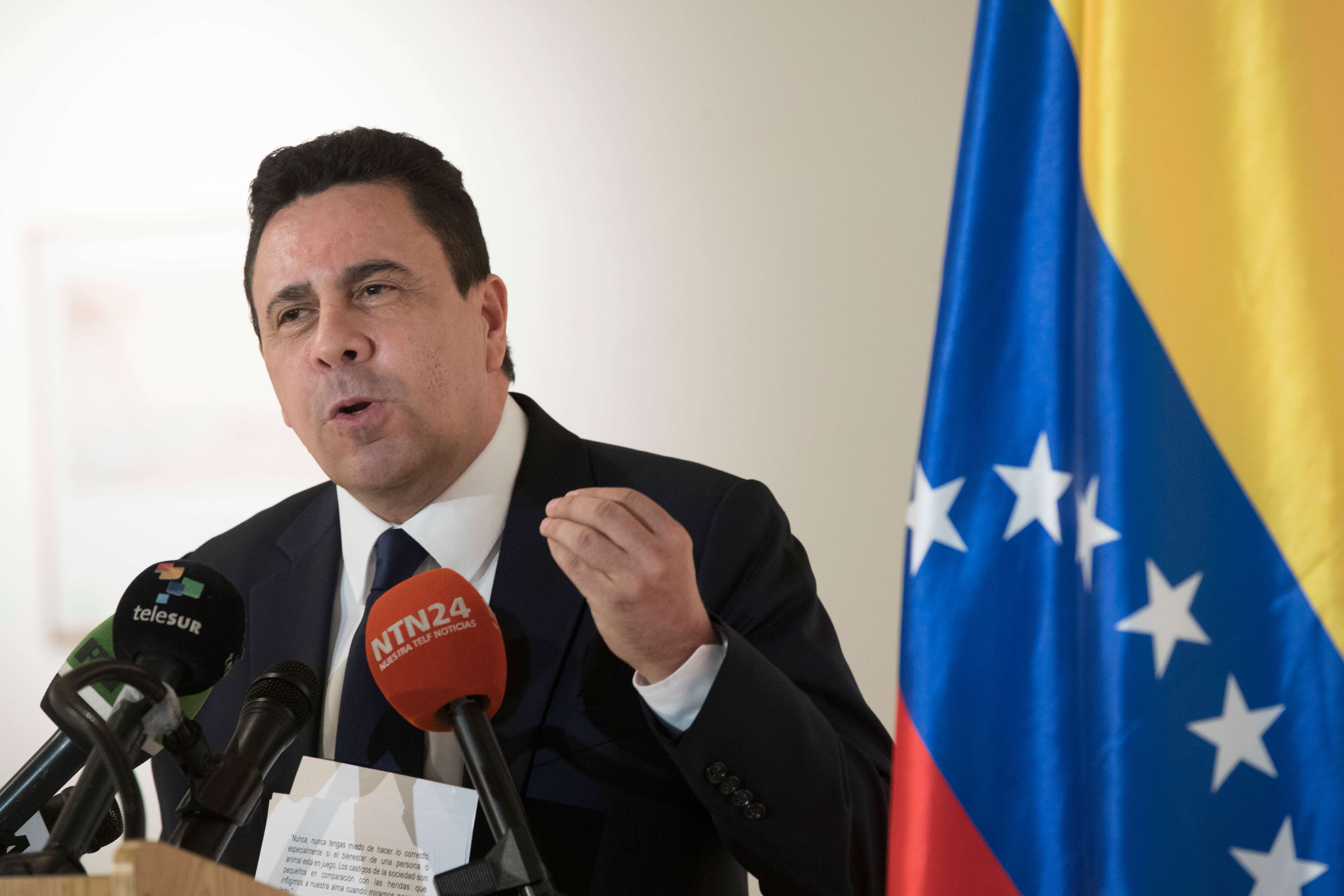 Samuel Moncada, embajador, Venezuela, OEA, deuda, Nicolás Maduro, política,