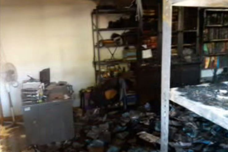 Se incendian oficinas del Periódico Oficial de Oaxaca. (Noticieros Televisa)