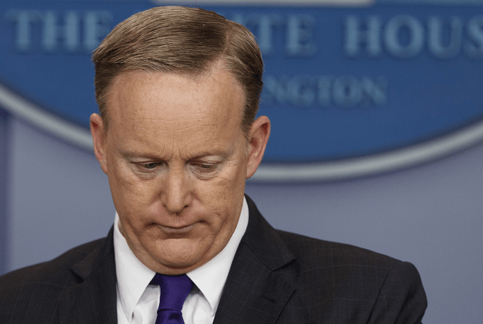 Sean Spicer, portavoz de la Casa Blanca. (AP, archivo)