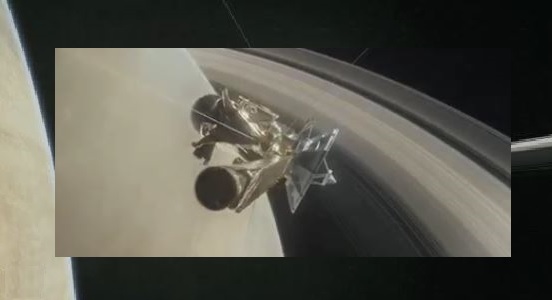 La nave espacial Cassini se adentra en los anillos de Saturno