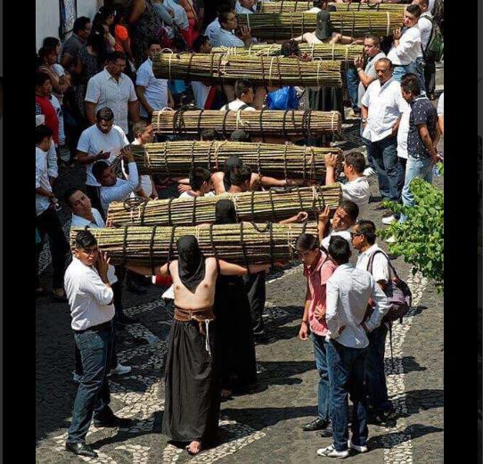 Procesiones en Taxco con motivo del viernes Santo