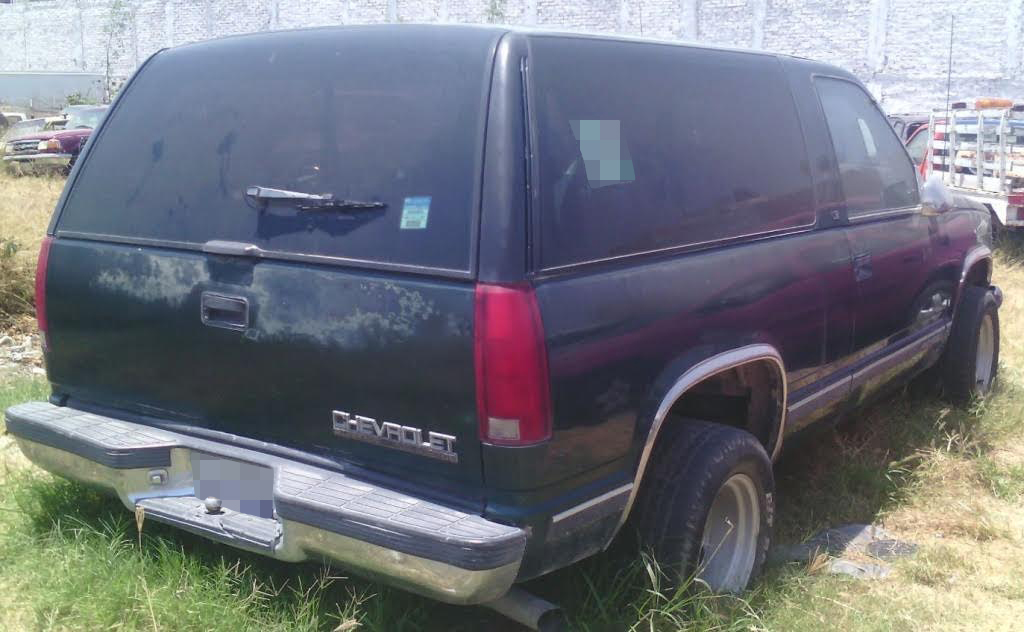 Vehículo con reporte de robo encontrado en Celaya, Guanajuato (Fiscalía de Querétaro)