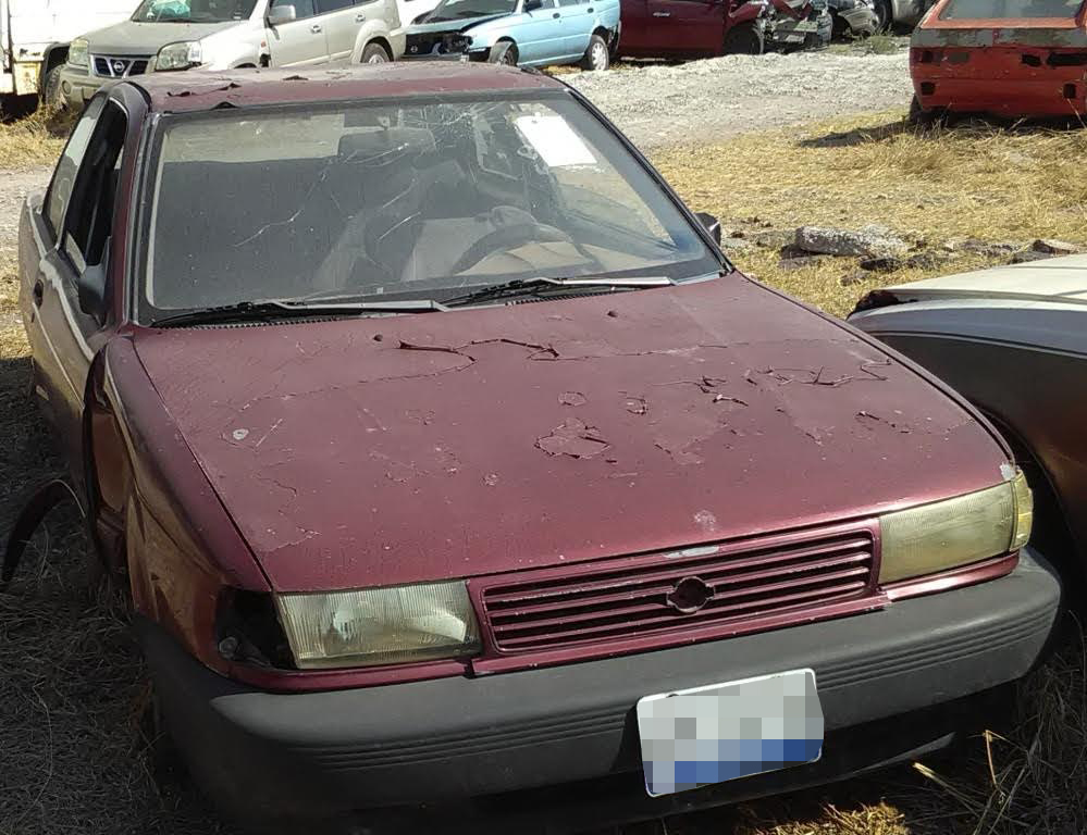 Vehículo con reporte de robo encontrado en Celaya, Guanajuato (Fiscalía de Querétaro)