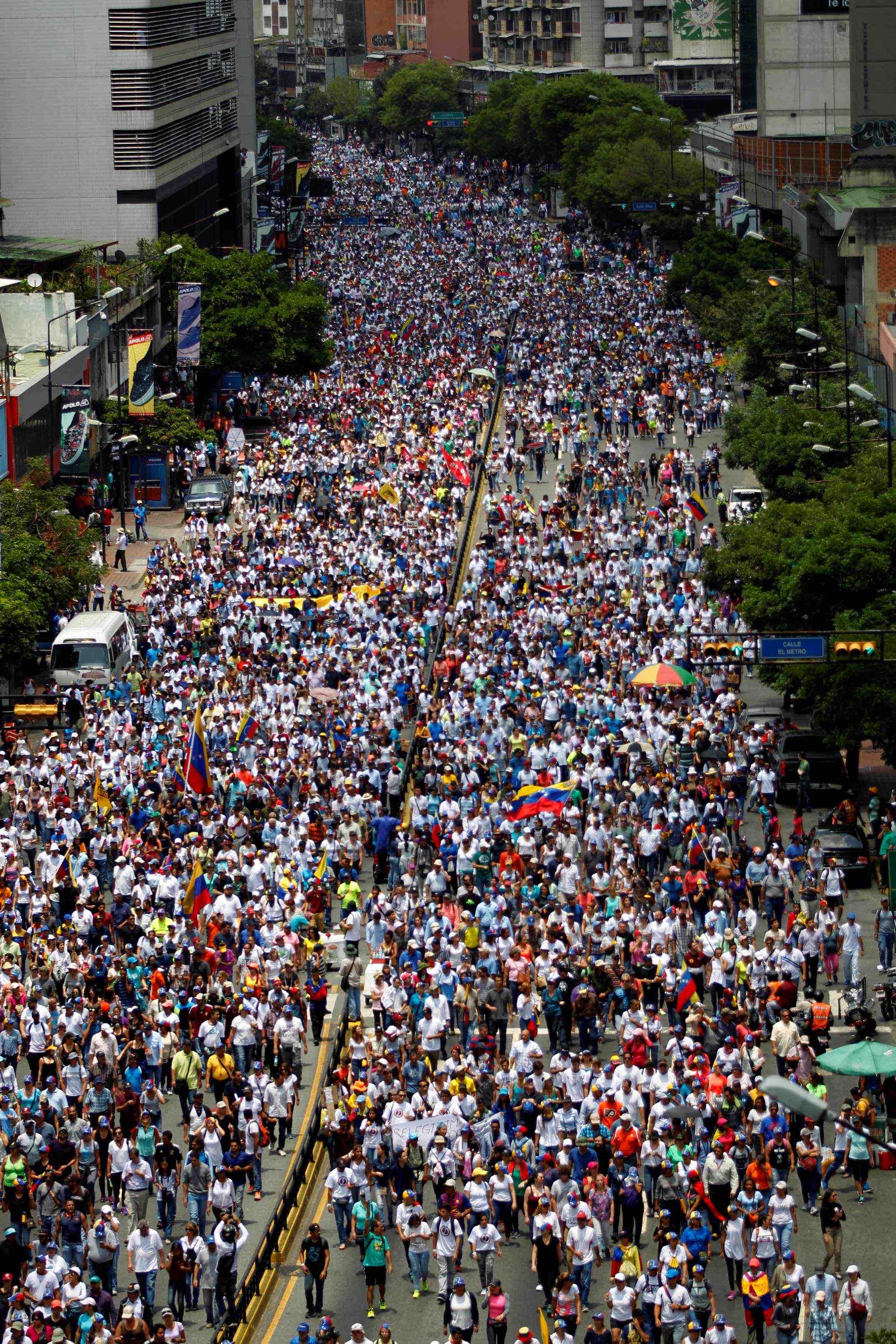 oposicion, protestas, venezuela, marchas,