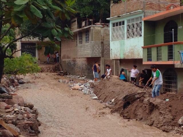 Viviendas afectada por sismo en Guerrero. (Sedesol, Archivo)