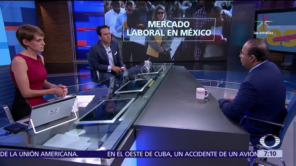 Alfonso Navarrete, secretario del Trabajo, mercado laboral, México