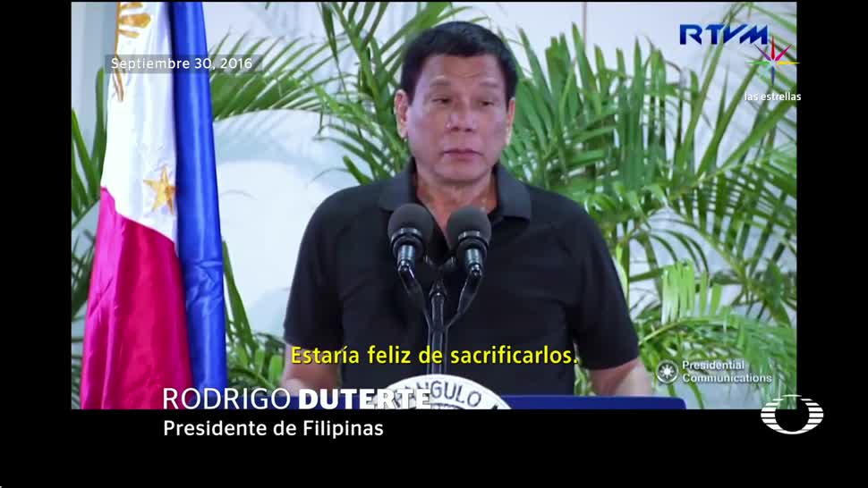 noticias, televisa news, Rodrigo Duterte, presidente, Donald Trump, filipino