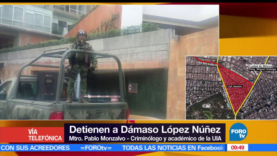 detención, Dámaso López, El Chapo, seguridad