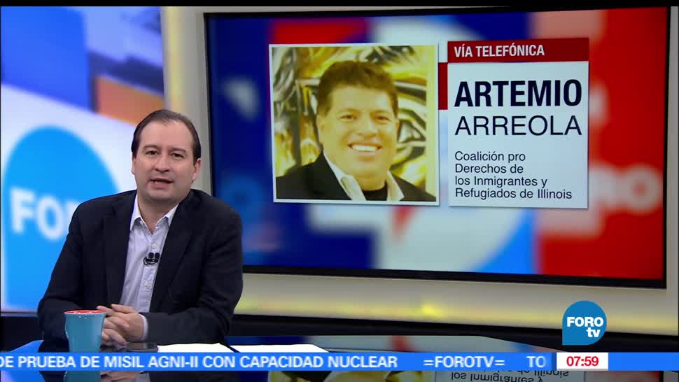 Artemio Arreola, Coalición Pro Derechos, Inmigrantes, Refugiados, Trump