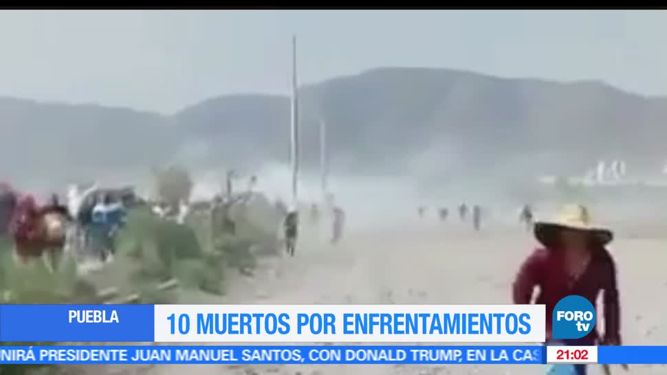 10 muertos, fallecidos, Enfrentamientos, Puebla, Zona Militar, Quecholac